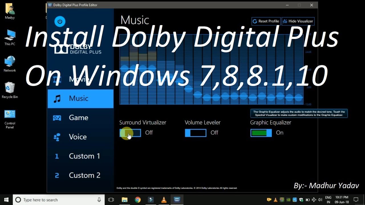 dolby digital plus audio driver 7.6.4.9